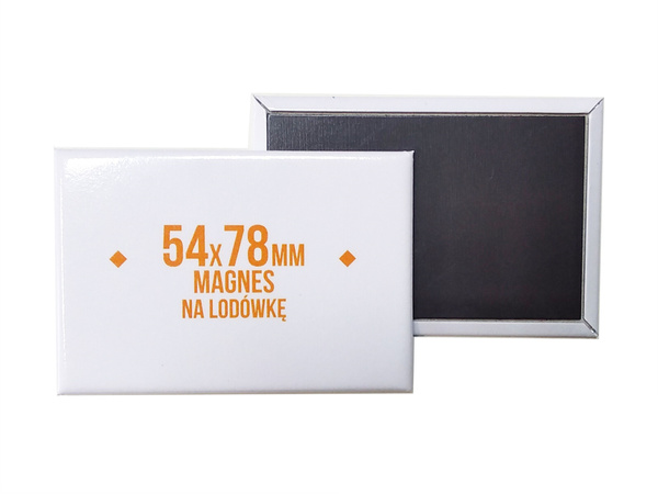 Magnes prostokąt LUX 54x78mm